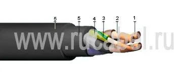 Кабель КГ 3х35+1х16